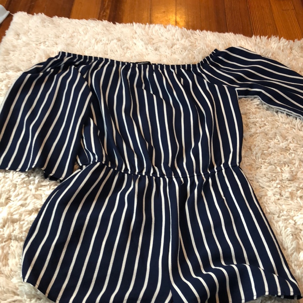 Off the shoulder romper